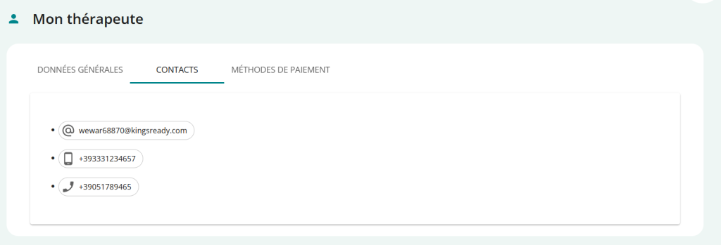 mon therapeute contacts