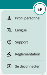 Avatar menu