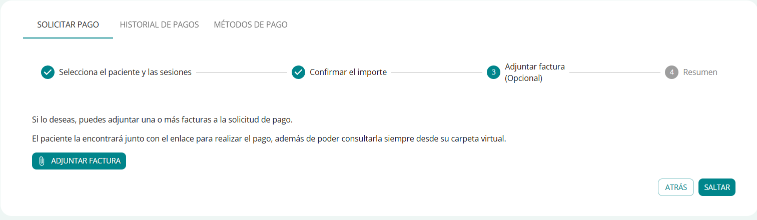 pagamento allega fattura es
