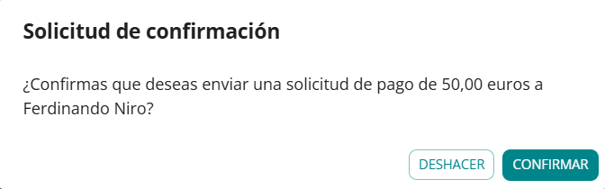 pagamento richiesta pagamento es