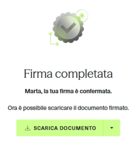 YouSign Firma completata
