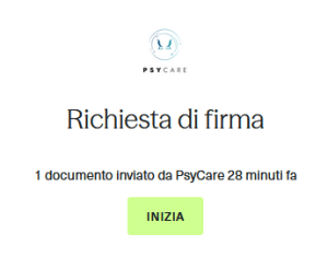 YouSign Richiesta di firma