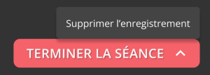 supprimer enregistrement