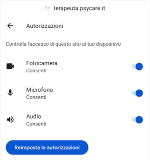 Androidautorizzazioni