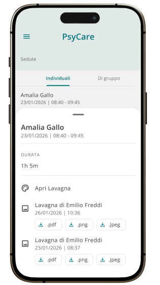 WP session details App